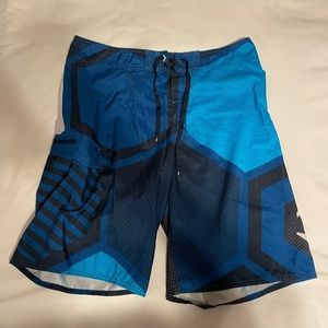 Quicksilver board shorts size 34